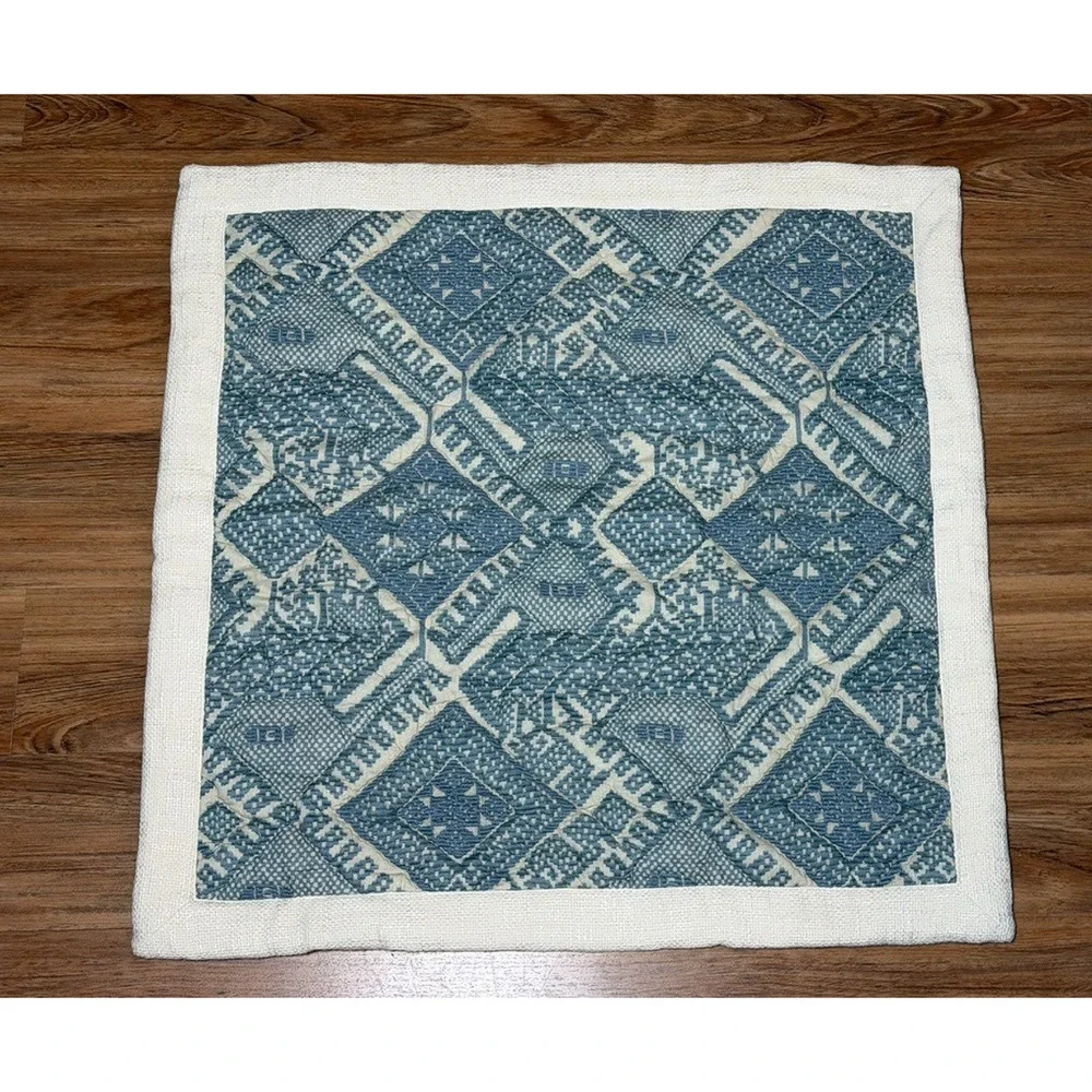 Pottery Barn Fez Reversible Quilt Euro 29